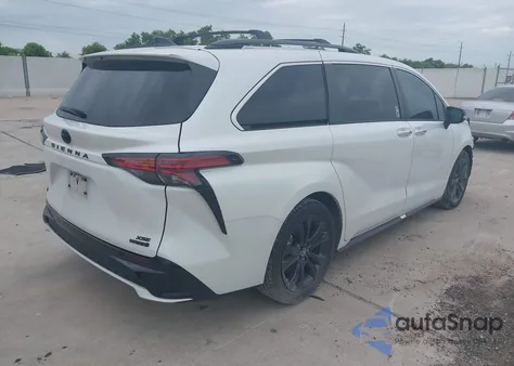 2023 Toyota Sienna Xse/Xse 25Th Anniversary from USA, damaged, VIN 5TDCRKEC8PS154495